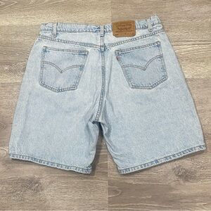 Vintage Levi's 550 Orange Tab Jean Shorts | Men's Size 36 Relaxed Fit 1996 Jorts